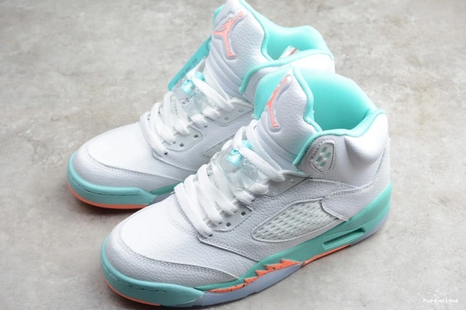HYPE Aqua Light 440892-100 GS Air Jordan 5 0711